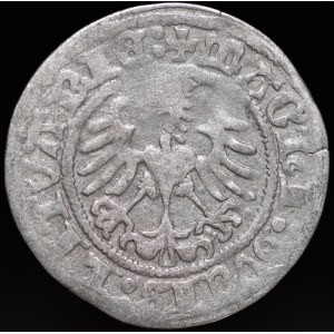 Zygmunt I Stary, Półgrosz 1517, Wilno - trzykropek, dwukropek - b. rzadki