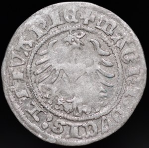 Sigismund I the Old, Half-penny 1518, Vilnius - error, MONTEA - rare