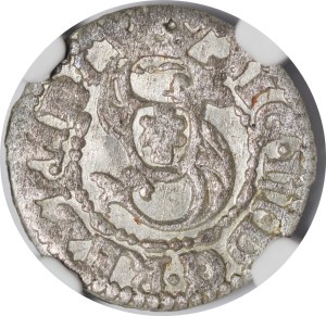 Sigismund III Vasa, 1619 Shelly, Riga - P M D L, RIGE - rare and beautiful