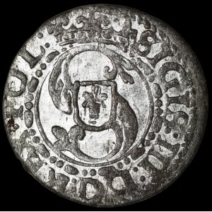 Zygmunt III Waza, Szeląg 1616, Ryga