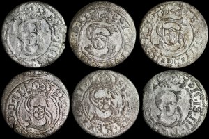 Sigismund III Vasa, the Riga Shelf - set (pcs. 6)