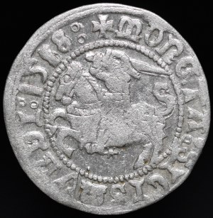 Sigismund I the Old, Half-penny 1518, Vilnius - date punctuation - rare