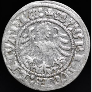 Zygmunt I Stary, Półgrosz 1518, Wilno - przebitka daty - rzadki