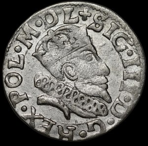 Sigismund III Vasa, 1608 penny, Vilnius