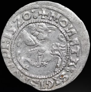 Sigismund I the Old, Half-penny 1520, Vilnius - colons