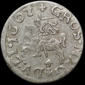 Sigismund III Vasa, 1607 penny, Vilnius - undescribed