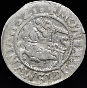 Sigismund I the Old, Half-penny 1521, Vilnius - MONEA error - rare
