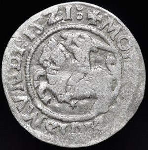 Sigismund I the Old, Half-penny 1521, Vilnius - colons