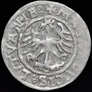Sigismund I the Old, Half-penny 1523, Vilnius - colons