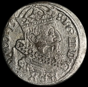Sigismund III Vasa, 1627 penny, Vilnius - GORISS error - rare