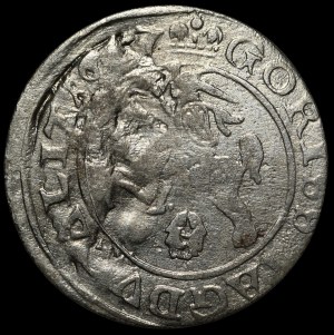 Sigismund III Vasa, 1627 penny, Vilnius - GORISS error - rare