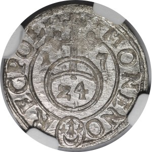 Zygmunt III Waza, Półtorak 1617, Bydgoszcz - Sas w owalu, PMD - piękny