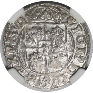 Zygmunt III Waza, Półtorak 1617, Bydgoszcz - Sas w owalu, PMD - piękny