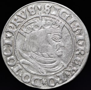 Sigismund I the Old, Grosz 1531, Torun - left - rarer