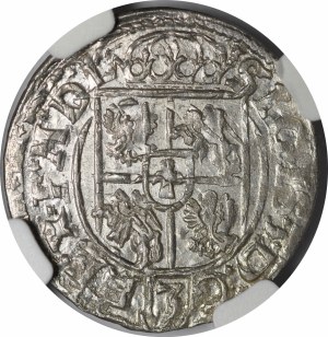 Sigismund III Vasa, Half-track 1618, Bydgoszcz - Sas in decorative shield, SIGIS