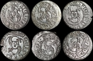 Sigismund III Vasa, the Riga Shelf - set (pcs. 6)