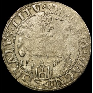 Zygmunt I Stary, Grosz 1535, Wilno - litera N - L/LITV - b. rzadki