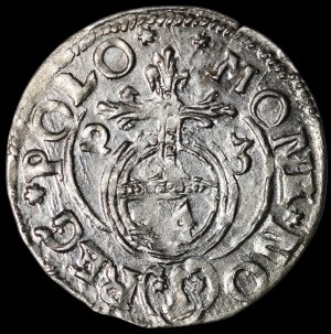 Sigismund III Vasa, Half-track 1623, Bydgoszcz - small crown - stars