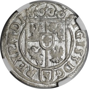 Sigismund III Vasa, Half-track 1623, Bydgoszcz - large crown - stars - exquisite