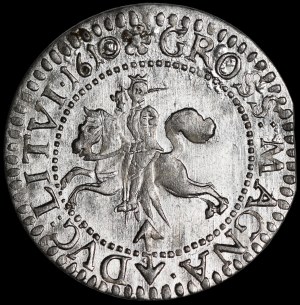 Sigismund III Vasa, 1610 penny, Vilnius - exquisite