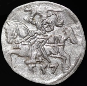 Sigismund II Augustus, Denarius 1557, Vilnius