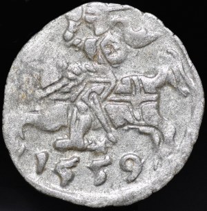 Sigismund II Augustus, Denarius 1559, Vilnius