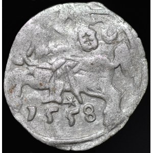 Zikmund II Augustus, denár 1558, Vilnius
