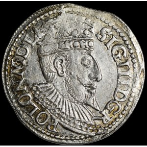 Zygmunt III Waza, Trojak 1596, Olkusz