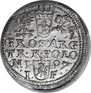 Sigismund III Vasa, Trojak 1597, Olkusz - hybrid