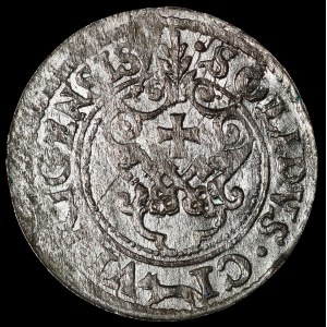 Zygmunt III Waza, Szeląg 1621, Ryga - POL M D L