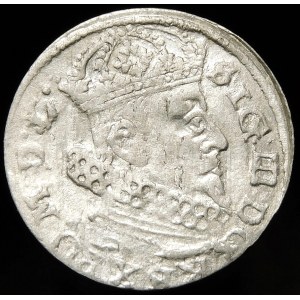 Zygmunt III Waza, Grosz 1626, Wilno - Pogoń w tarczy