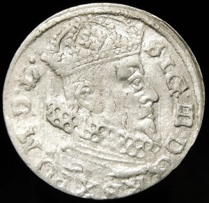 Sigismund III Vasa, 1626 penny, Vilnius - Pogo in shield