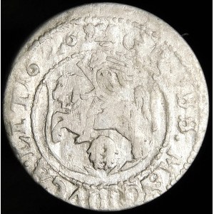 Zygmunt III Waza, Grosz 1626, Wilno - Pogoń w tarczy