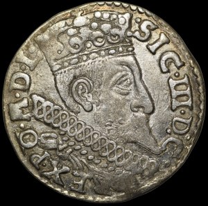 Sigismund III Vasa, Trojak 1598, Bydgoszcz - punch PO/X - rare