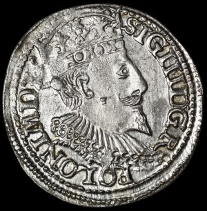 Sigismund III Vasa, Troy 1597, Olkusz - Portrait from 1596