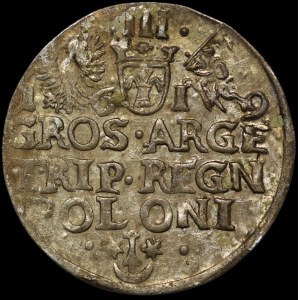 Zygmunt III Waza, Trojak 1619, Kraków