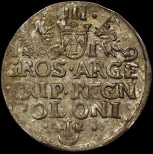 Sigismund III Vasa, Trojak 1619, Cracow.