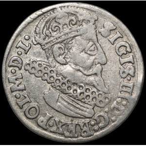 Zygmunt III Waza, Trojak 1623, Kraków - POLONL - rzadki