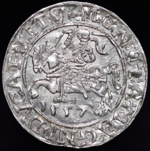 Sigismund II Augustus, Half-penny 1557, Vilnius - LI/LITV