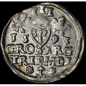 Zygmunt III Waza, Trojak 1593, Wilno