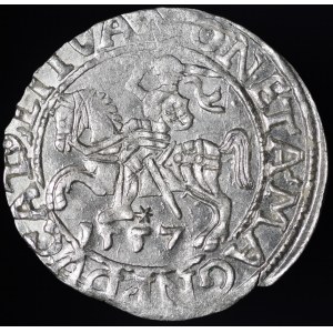 Zygmunt II August, Półgrosz 1557, Wilno - LI/LITVA