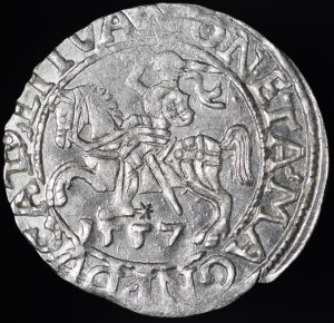 Sigismund II Augustus, Half-penny 1557, Vilnius - LI/LITVA