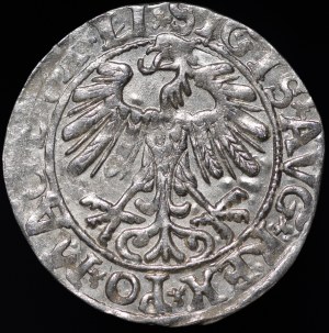 Sigismund II Augustus, Half-penny 1558, Vilnius - LI/LITV