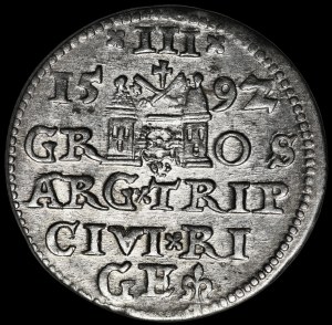 Sigismund III Vasa, Troika 1592, Riga