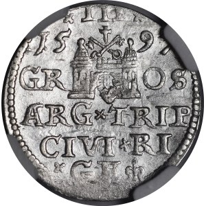 Zikmund III Vasa, Trojka 1597, Riga