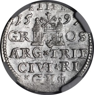 Sigismund III Vasa, Troika 1597, Riga