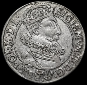 Sigismund III Vasa, Sixpence 1623, Krakow - SIGISMVN