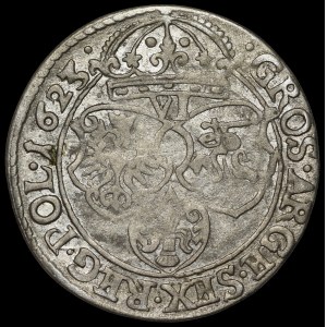 Zygmunt III Waza, Szóstak 1623, Kraków - SIGISMVN