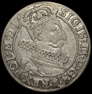 Zygmunt III Waza, Sixpence 1623, Cracow - SIGIS