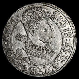 Sigismund III Vasa, Sixpence 1623, Cracow - SIGIS - rare and very nice